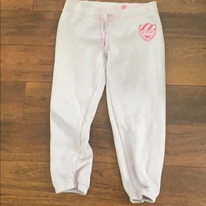 Pink logo sweatpants